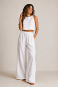 Vera Damen Sommer Set | Baumwollmischung, Lässig & Elegant 0