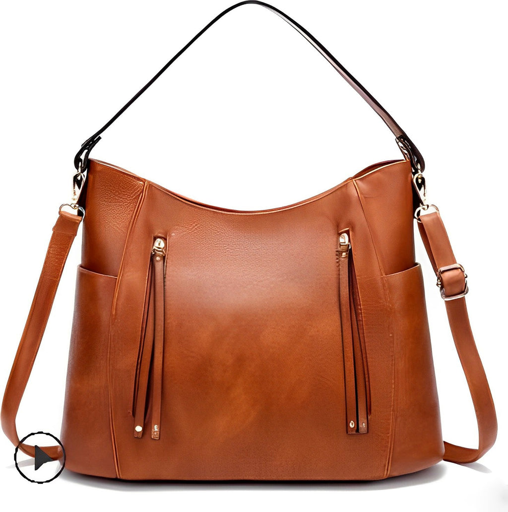 Carlota | Elegante Vintage-Ledertasche für Damen