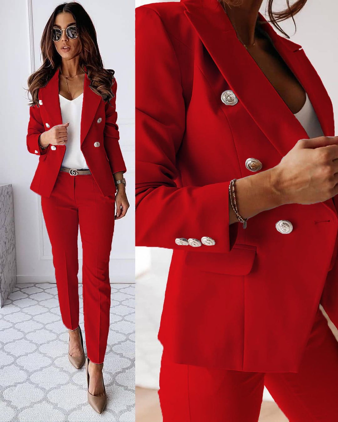 Vivian | Stilvoller Anzug mit Jacke und Hose