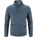 Winter Herren Fleece dicker Strickpullover