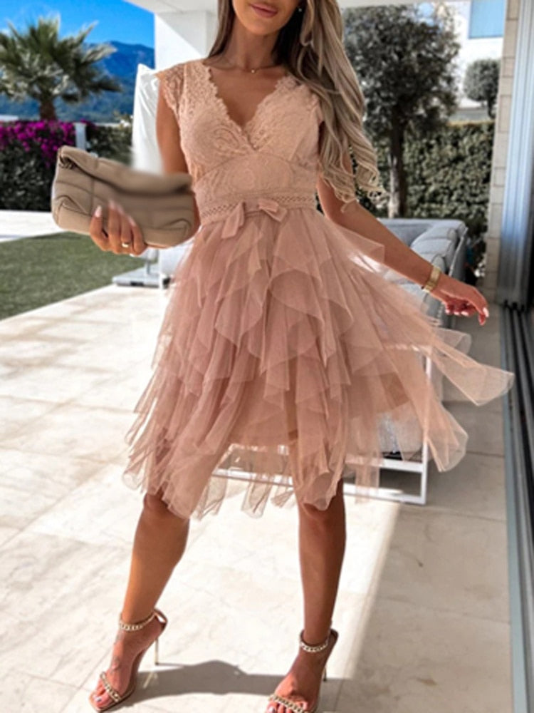 Damen Cocktailkleid