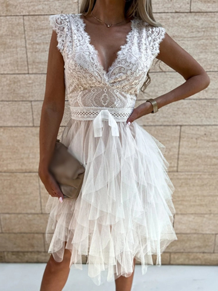 Damen Cocktailkleid