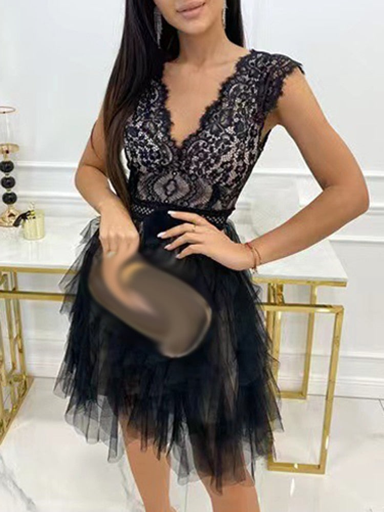 Damen Cocktailkleid