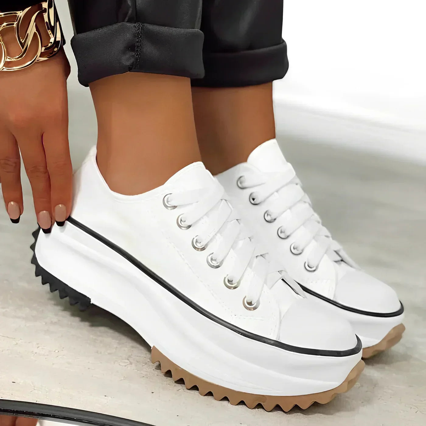 Leni - Komfortable Plateausneaker für Frauen