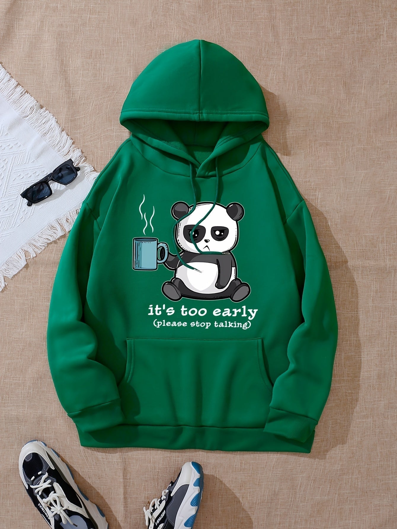 Damen Kapuzen-Fleece-Hoodie für den lässigen Freizeitlook