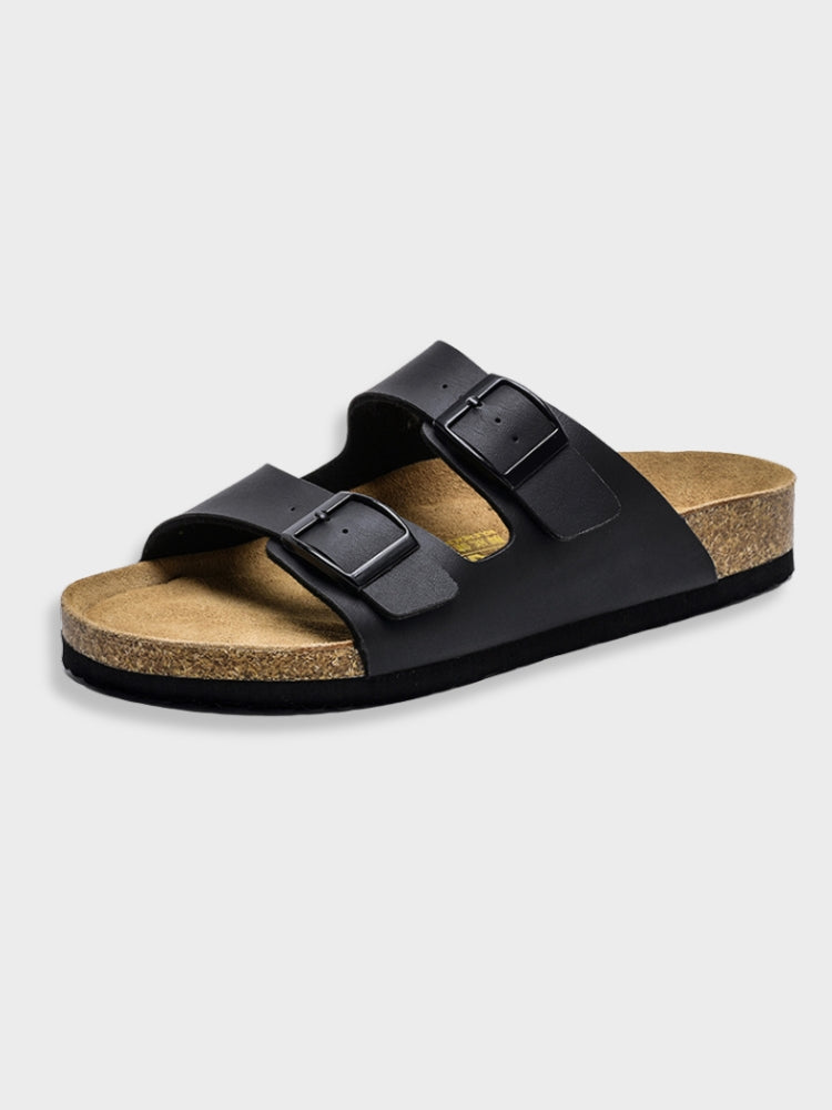 Old Money Arizona Wildleder-Herrensandalen