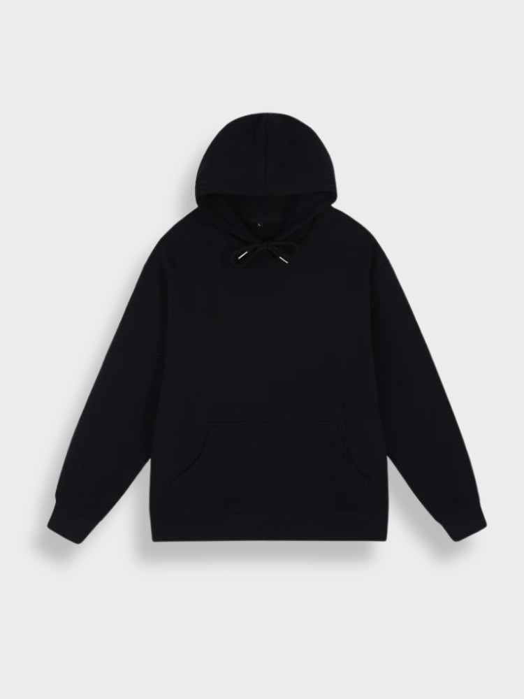 Herren Hoodie mit Einfarbigem Druck auf dem Rücken | Ideal für Entspannte Tage