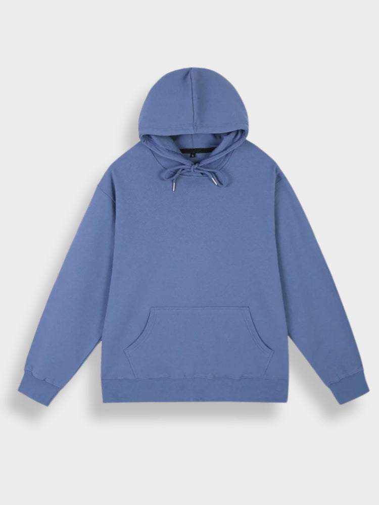 Herren Hoodie mit Einfarbigem Druck auf dem Rücken | Ideal für Entspannte Tage