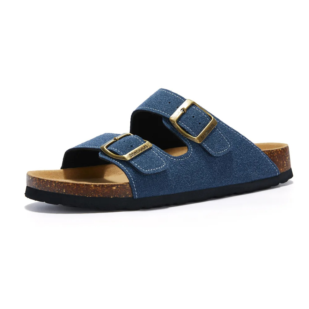 Orthopädische Sandalen mit Kork-Innensohle