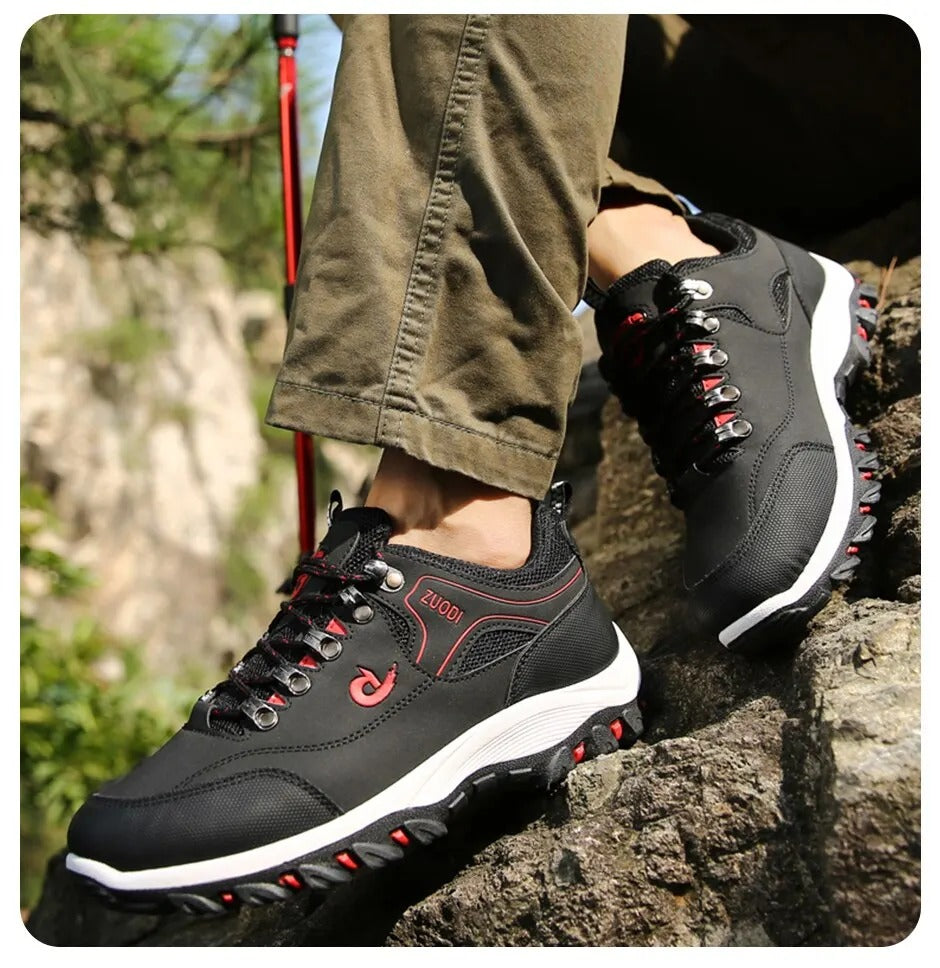 Orthopädische Wanderschuhe mit Fußgewölbeunterstützung – Komfortable & Rutschfeste Outdoor-Schuhe für Schmerzfreies Gehen