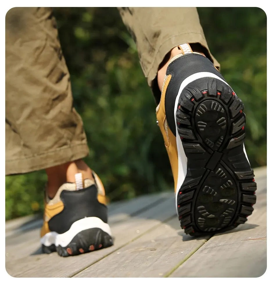 Orthopädische Wanderschuhe mit Fußgewölbeunterstützung – Komfortable & Rutschfeste Outdoor-Schuhe für Schmerzfreies Gehen