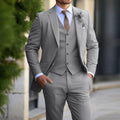 3-teiliges Herren-Set: Business- und Hochzeitsanzug | Luca