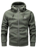 Merlin - Herren Kapuzen-Fleecejacke für Wärme
