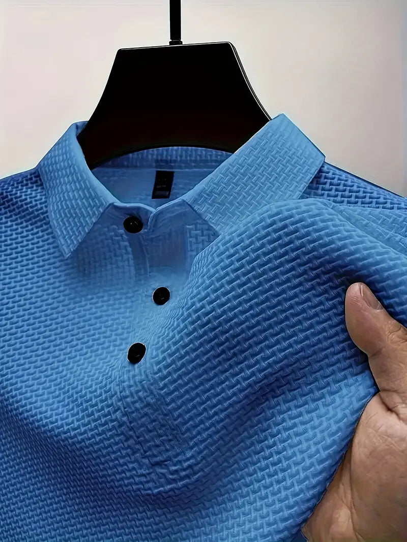 Herren Golf Poloshirt - Atmungsaktiv und Schnell Trocknend