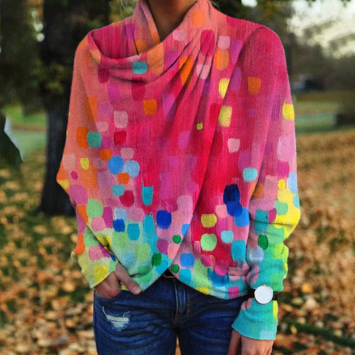 Marianne - Bleiben Sie diesen Winter mit einem Wickeltop warm!
