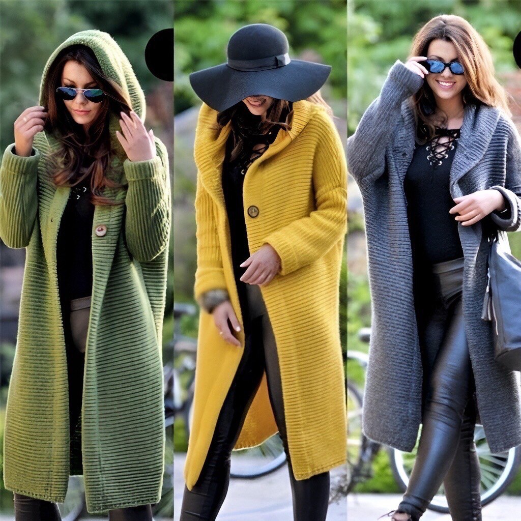 Parker - Long Knit Cardigan