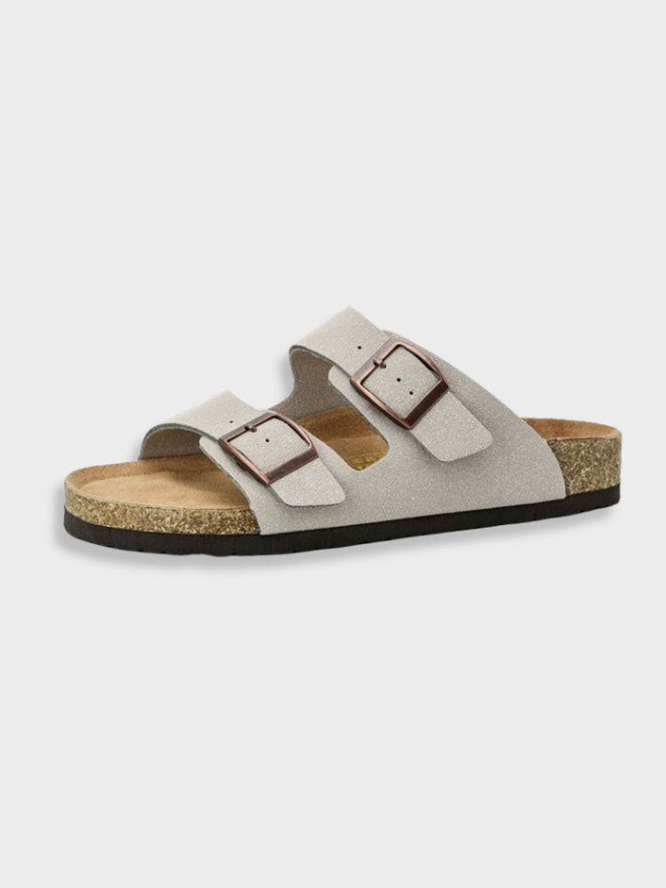 Old Money Arizona Wildleder-Herrensandalen