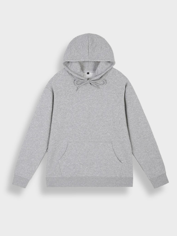 Herren Hoodie mit Einfarbigem Druck auf dem Rücken | Ideal für Entspannte Tage