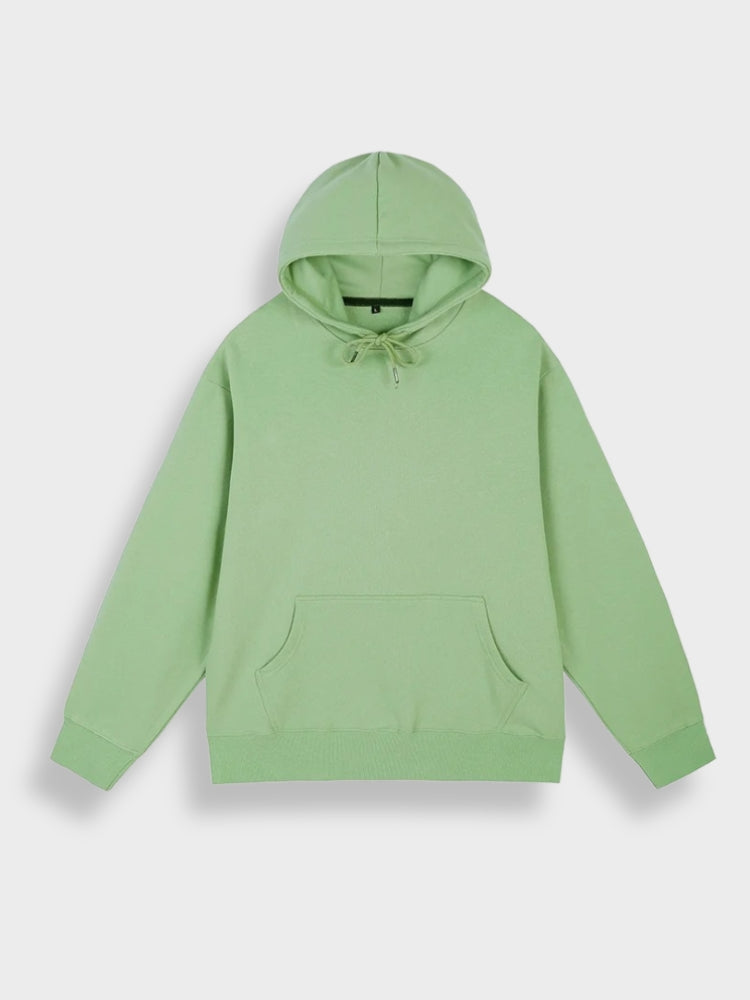 Herren Hoodie mit Einfarbigem Druck auf dem Rücken | Ideal für Entspannte Tage