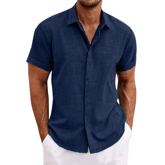 Herren Hawaiihemd mit kurzen Ärmeln | Modell Manfred