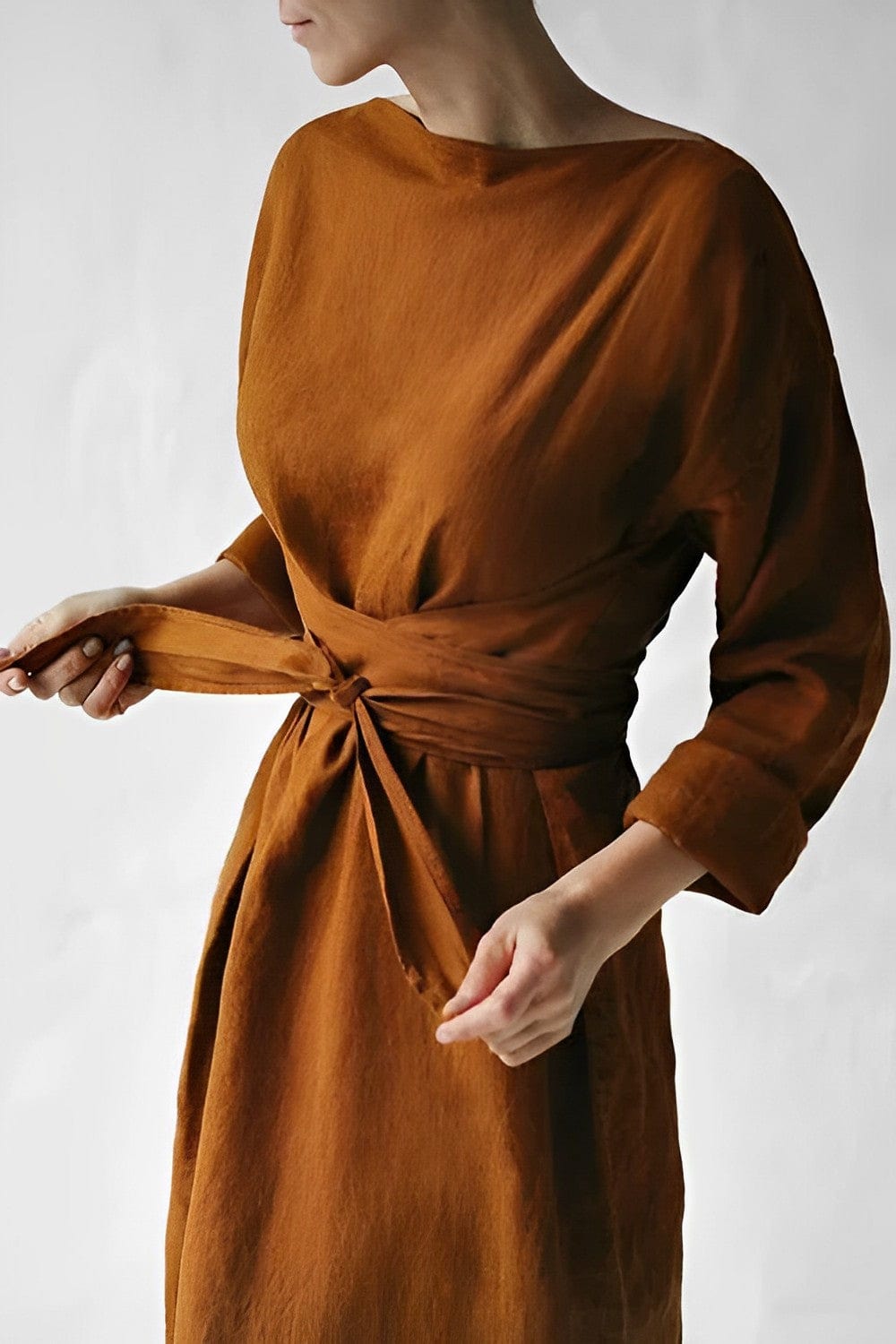 Inès Lavigne - Künstlerisch Elegantes Kleid