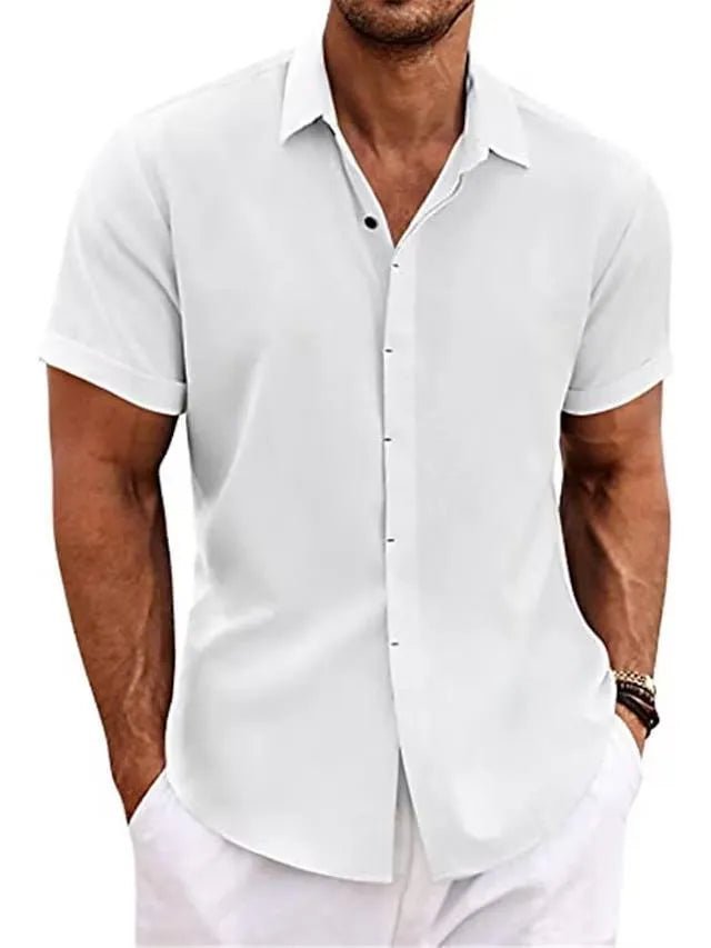 Herren Hawaiihemd mit kurzen Ärmeln | Modell Manfred