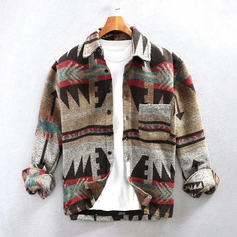Brayden - Vintage-Stil Herrenflanellhemd