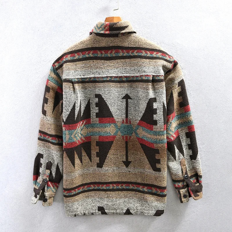 Brayden - Vintage-Stil Herrenflanellhemd