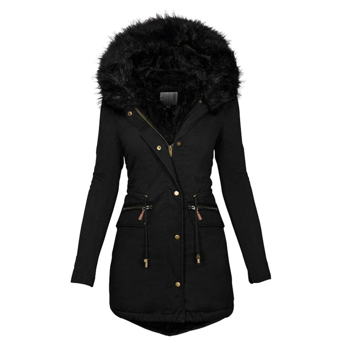 Stilvolle Winterjacke mit Veganfell | Ideal für Alltag und Freizeit für Damen