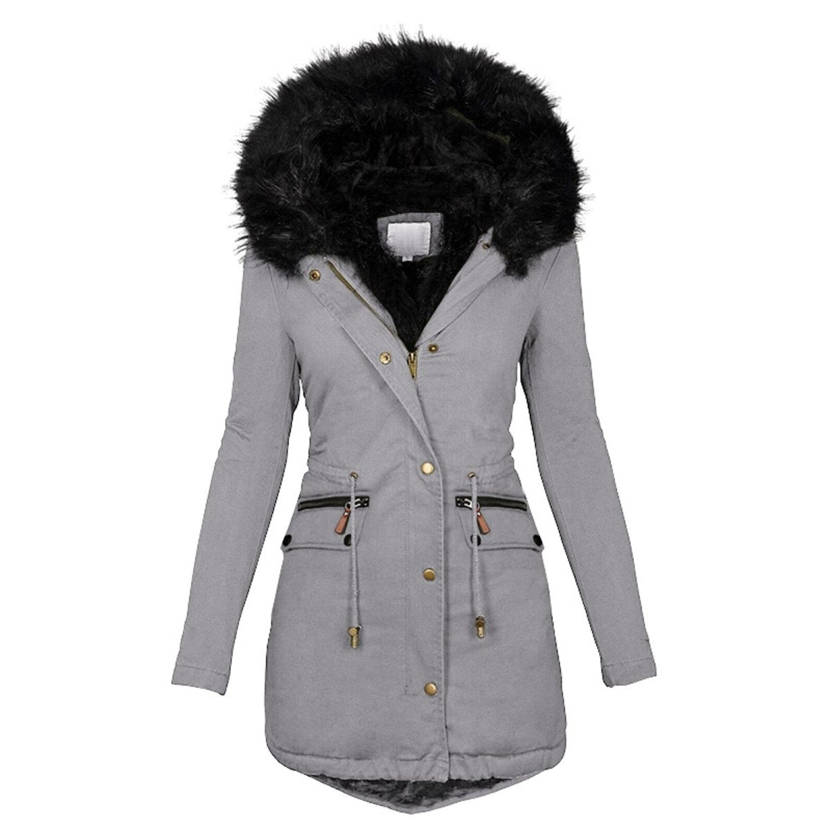 Stilvolle Winterjacke mit Veganfell | Ideal für Alltag und Freizeit für Damen