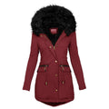 Stilvolle Winterjacke mit Veganfell | Ideal für Alltag und Freizeit für Damen