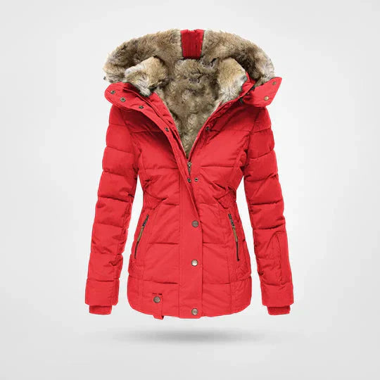 Jessamine - Kuschelige, wasserdichte Winterjacke mit Futter und Kapuze