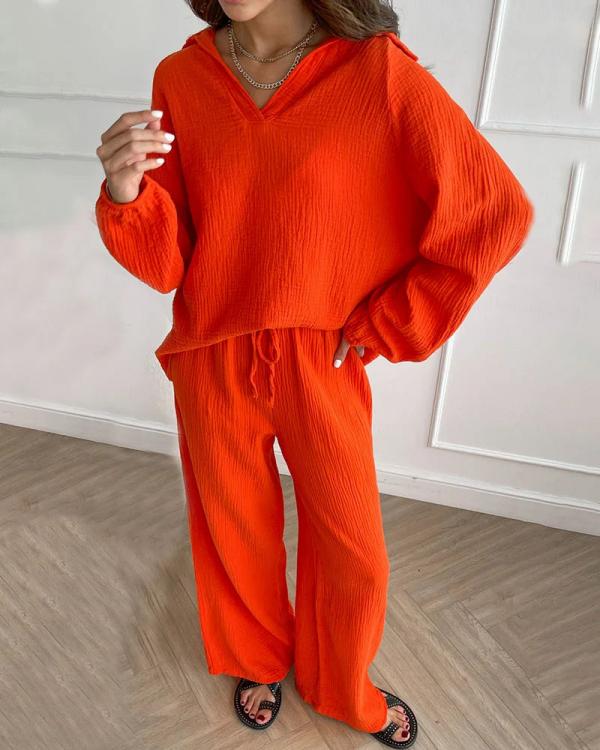 Thalia - Elegantes Damen-Zweiteiler-Set im lässigen Stil