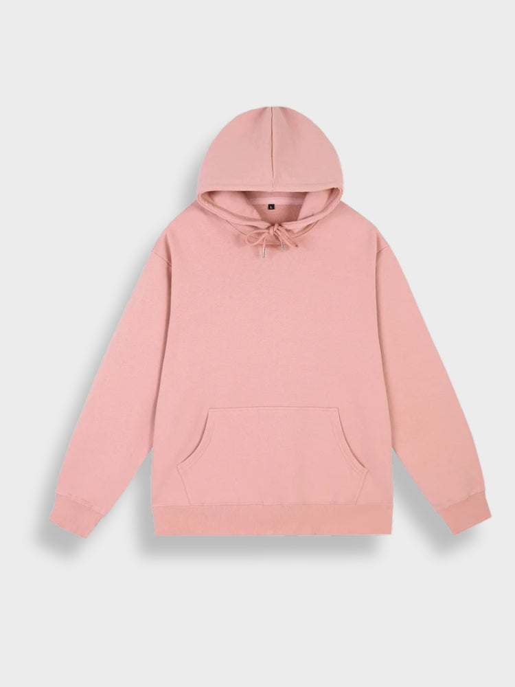 Herren Hoodie mit Einfarbigem Druck auf dem Rücken | Ideal für Entspannte Tage