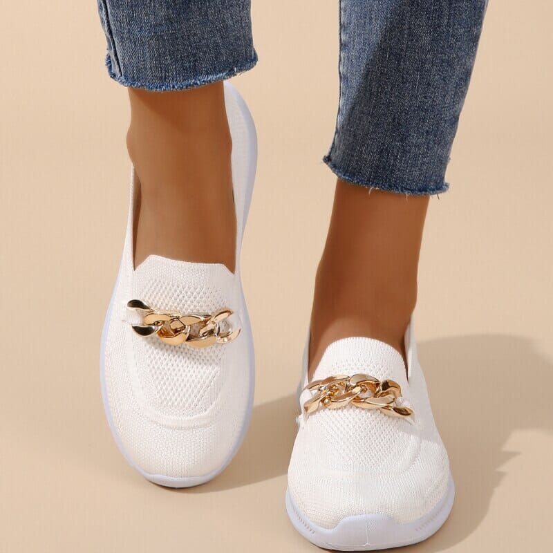 Aimée - Casual Women's Slip-On Sneakers | Breathable, Flexible Knit Sneakers