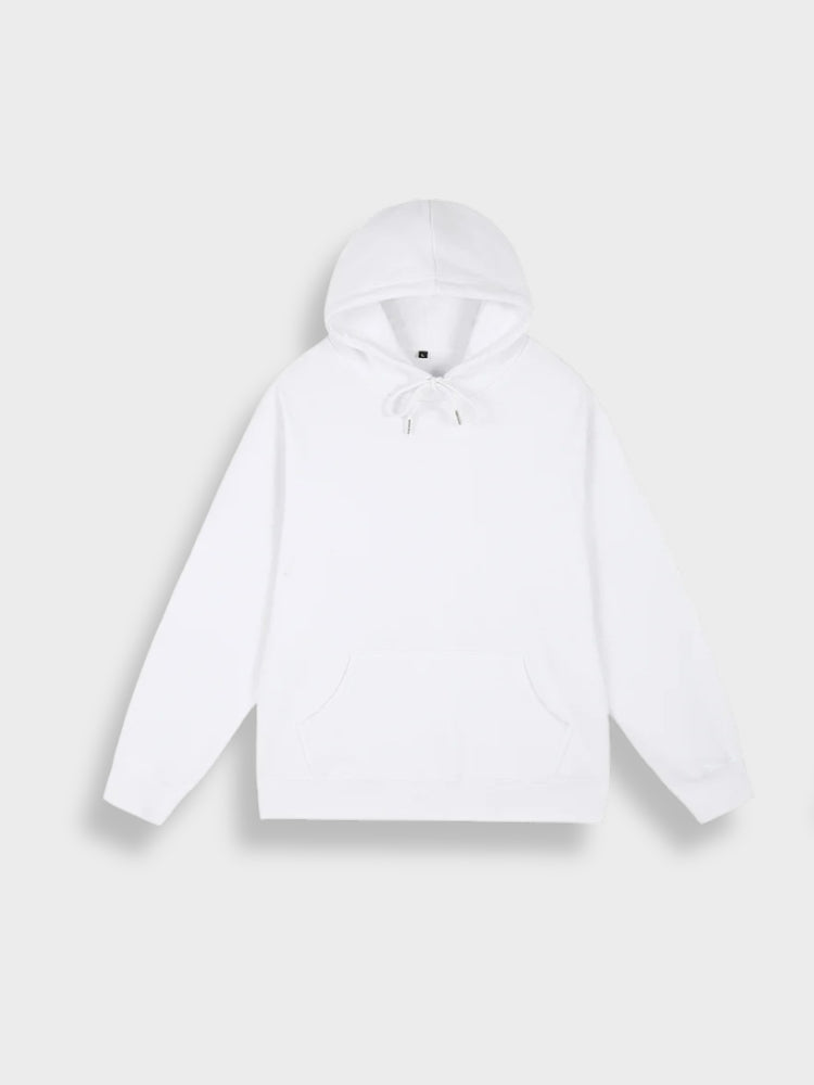 Herren Hoodie mit Einfarbigem Druck auf dem Rücken | Ideal für Entspannte Tage