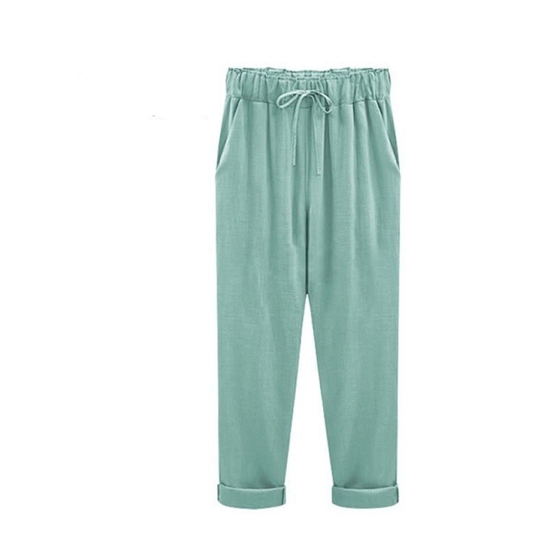 Marie Hose aus Baumwoll-Leinen