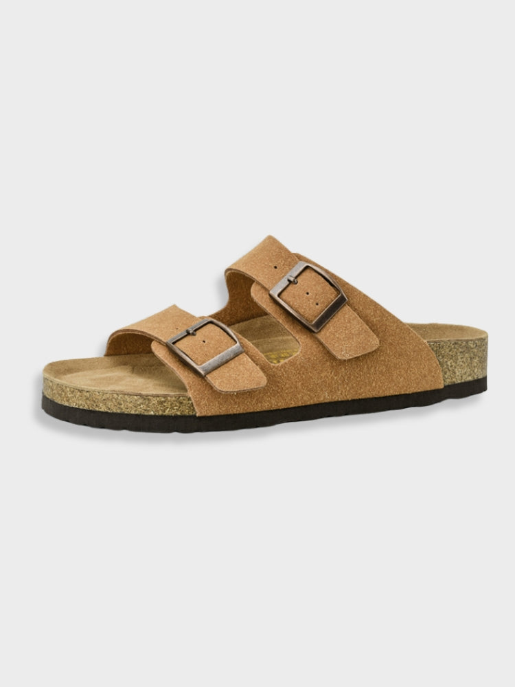 Old Money Arizona Wildleder-Herrensandalen